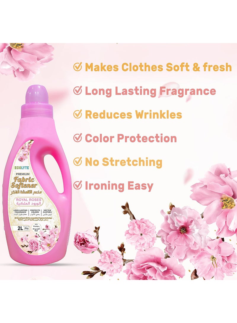 ECOLYTE+ Royal Rose Fabric Softener - 2 Liter - Image 4